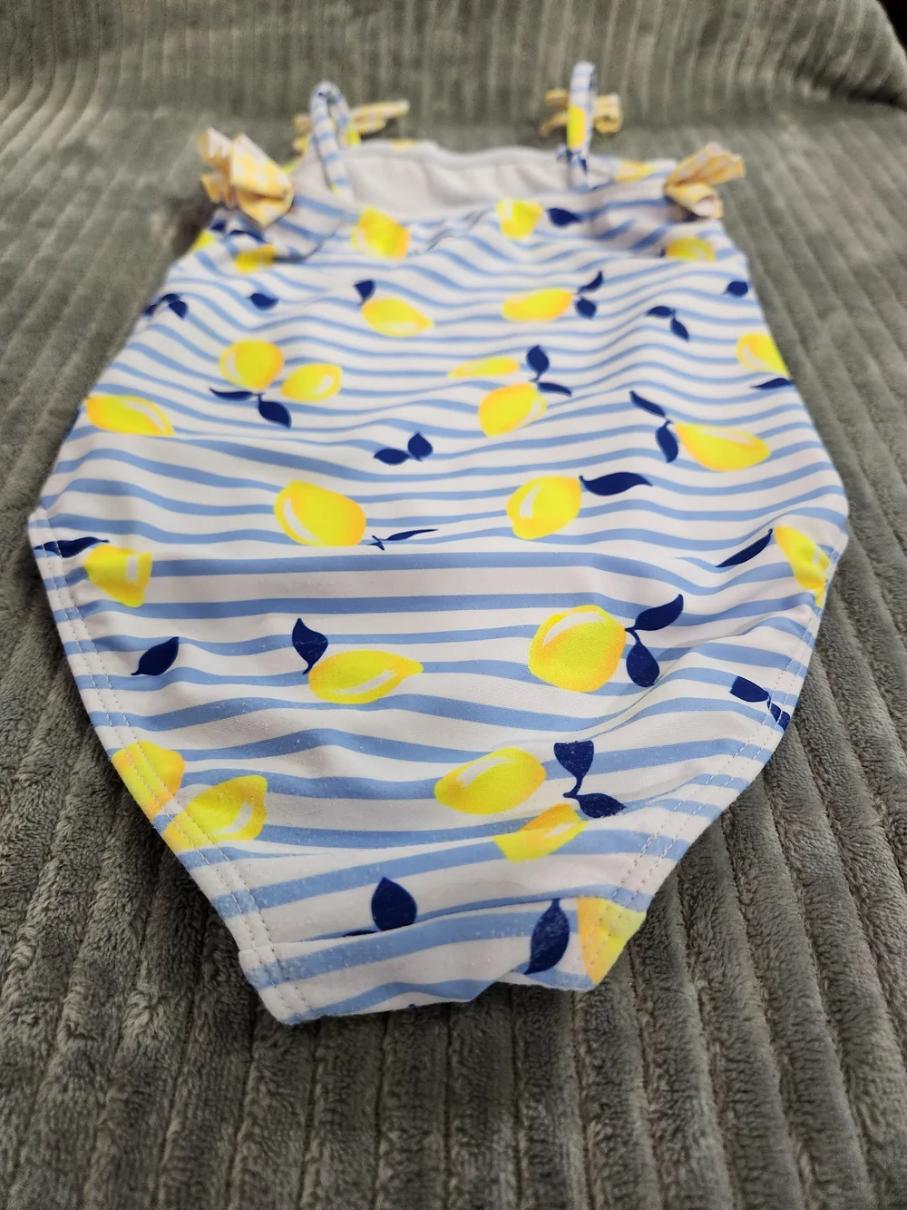 Bmagical Bwever size 5 swimsuit striped patter lemon one-piece swimsuit 5